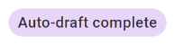 Auto-draft complete