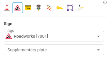 New Feature palette