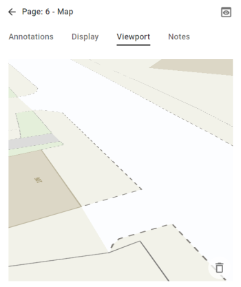 Preview of a viewport