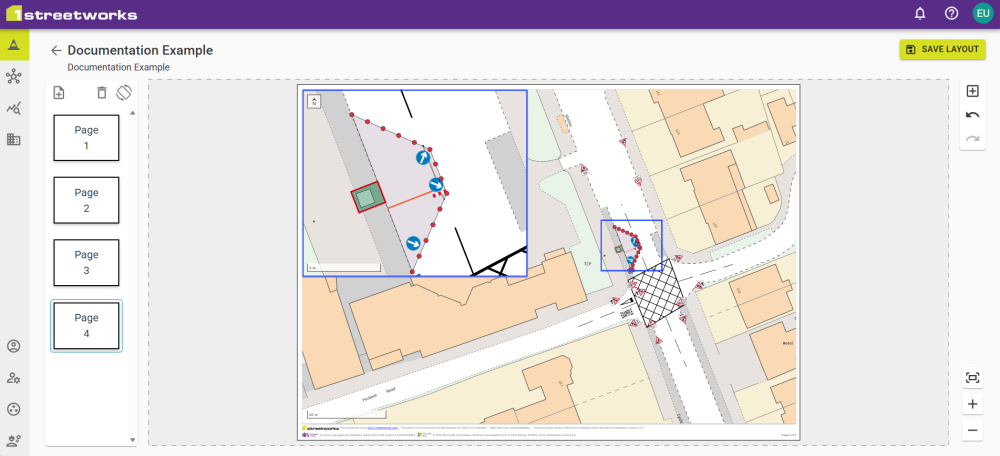Example of all PDF Annotations on a Map