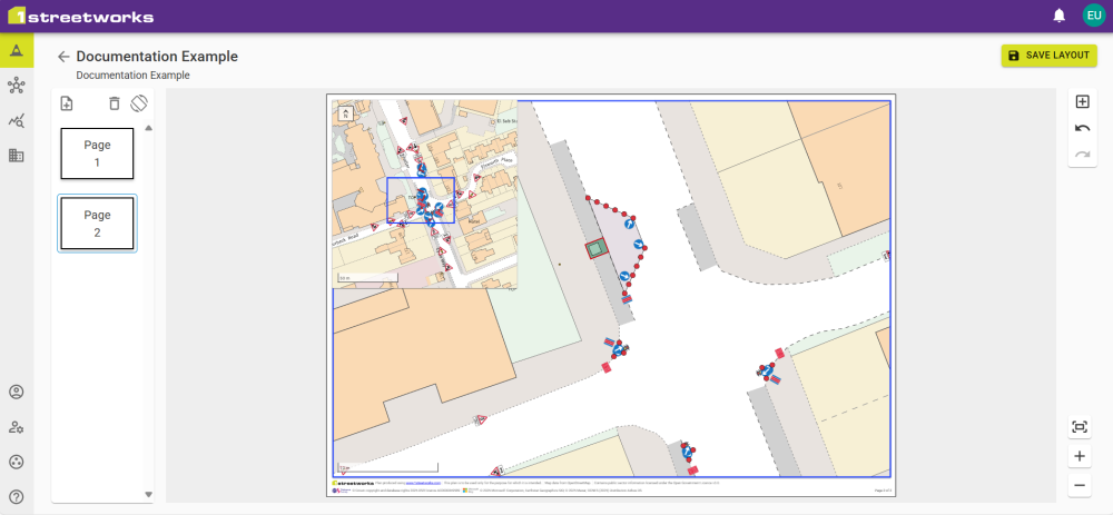 Example of all PDF Annotations on a Map