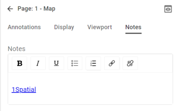 Legend with an edited page order