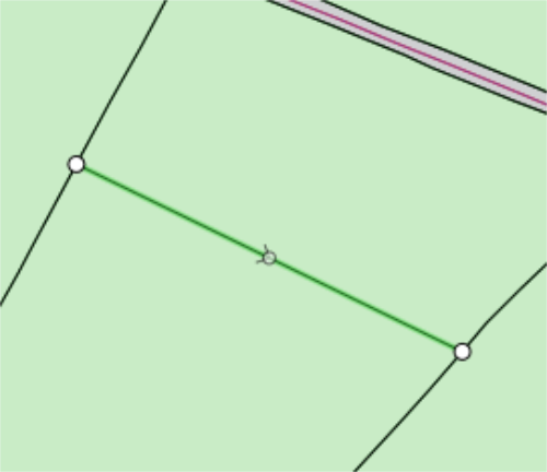 The line extended to the new location.