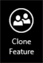 The clone feature icon
