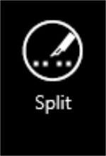 The split icon
