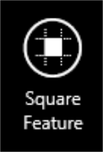 The Square Feature icon.