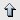 An upwards pointing arrow icon