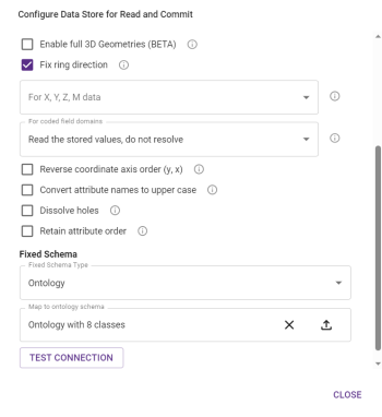 Ontology settings