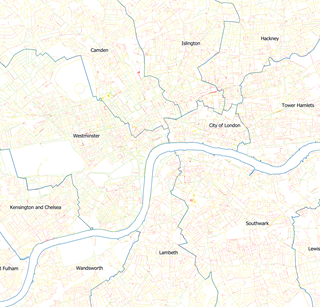 map of london boroughs