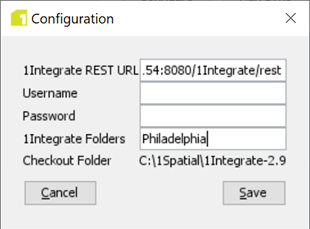 1Integrate Repository Synchronisation Tool configuration